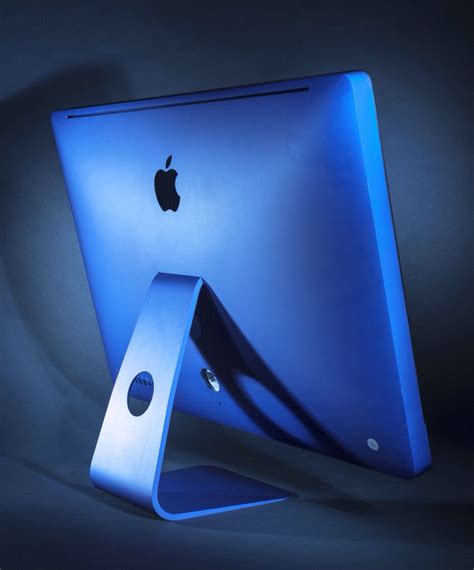 Custom Anodised Blue coloured iMac from www.mactastic.co.uk Imac ...