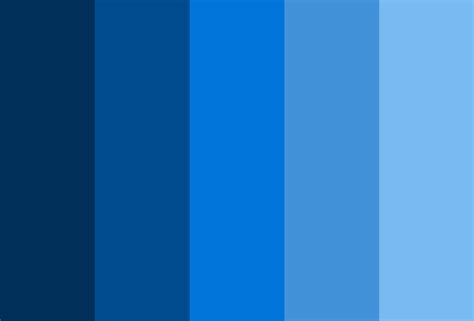 Blue Color Palettes - colordesigner.io