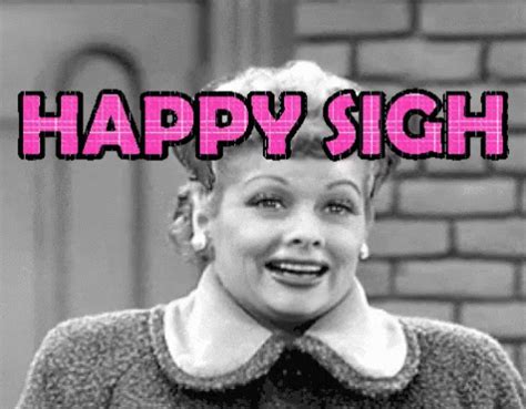 My Feelings Happy Sigh GIF - My Feelings Happy Sigh I Love Lucy ...