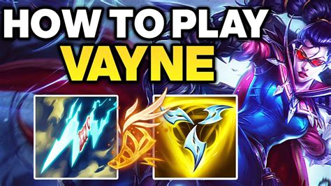 How to Play Vayne - Vayne ADC Gameplay Guide | Best Vayne Build & Runes ...