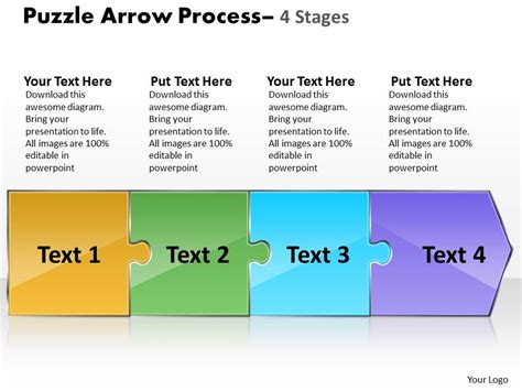 Puzzle 4 Stages 94 | Templates PowerPoint Presentation Slides ...