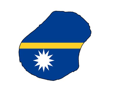 Nauru flag map by AmericanMapping on DeviantArt