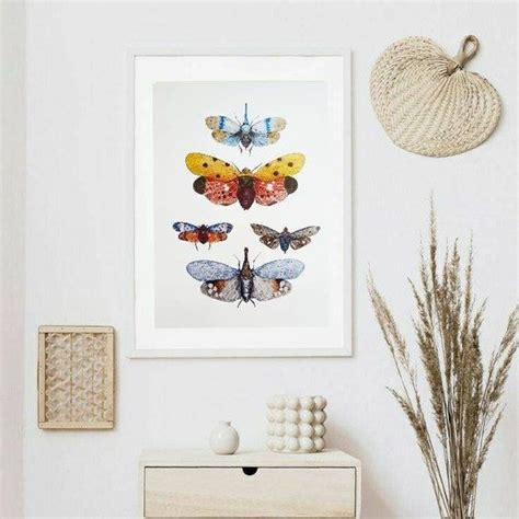 Insect Print of Watercolor Illustration Nursery Wall Art - Etsy ...