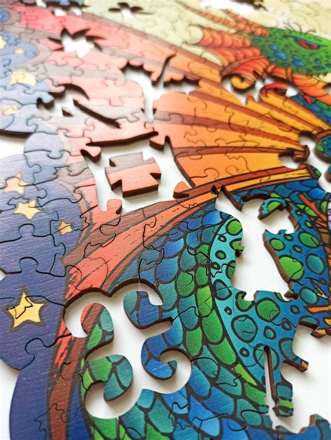 Wooden Jigsaw Puzzles Best Gift Adult Puzzle Laser Cut | Etsy Australia