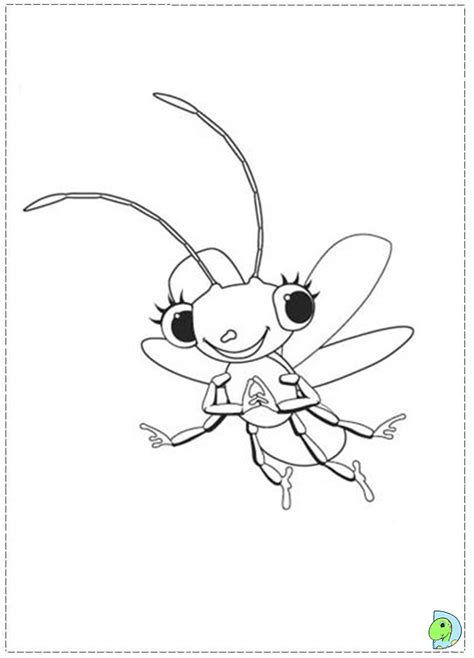 Miss Spider Coloring pages- DinoKids.org