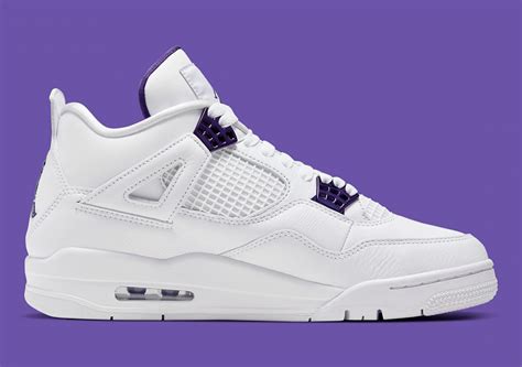 Air Jordan 4 ‘’Court Purple’’ - Metallic Pack - CT8527-115 | Sneaker Style