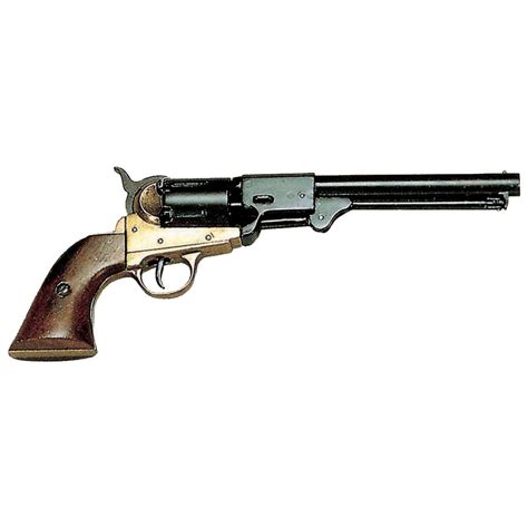 LMTD M1851 Navy Revolver Replica, Brass - 185885, Replica Firearms at ...