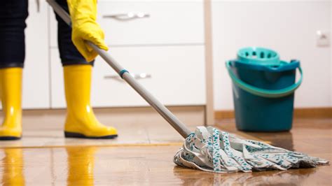 What a Difference! The Benefits of Wet-Mopping Kitchen Floors