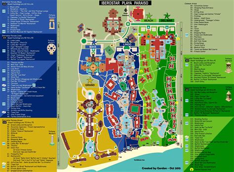 Resort Map | Iberostar Grand Paraiso | Riviera Maya, Mexico