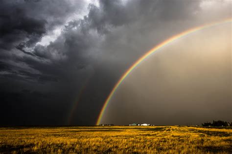 Free photo: Rainbow Storm - Black, Blue, Clouds - Free Download - Jooinn