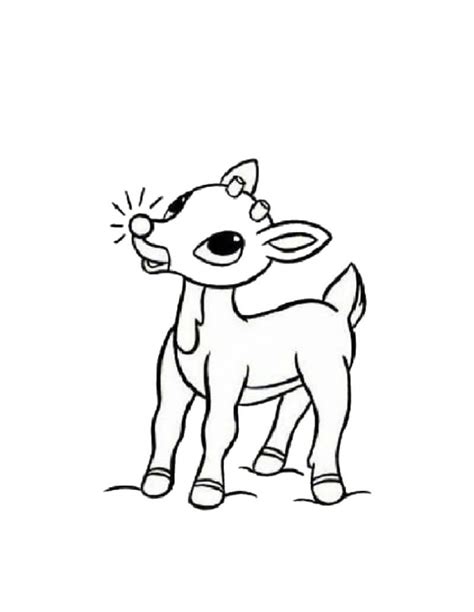 Easy Reindeer Drawing at GetDrawings | Free download