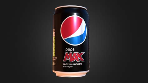 Pepsi Max can - Download Free 3D model by SleepyPineapple [5fce345 ...