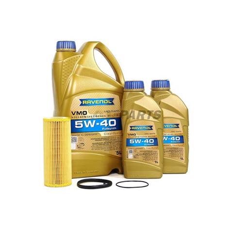 BLAU Audi A6 Oil Change Kit - 5W-40 Audi A6 Oil Change 3.2L 24V 2005-2011