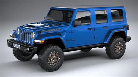 Jeep Wrangler Rubicon 392 2021 3D Model