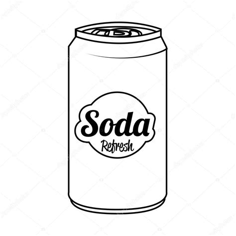 Soda Can Drawing at GetDrawings | Free download