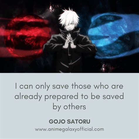 10+ Best Gojo Satoru Quotes In Jujutsu Kaisen | Anime Galaxy