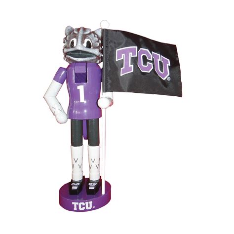 TCU Horned Frogs 12" Mascot Nutcracker - Walmart.com