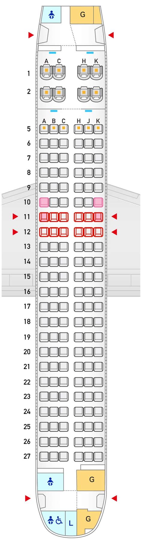 Airbus A320 Seating