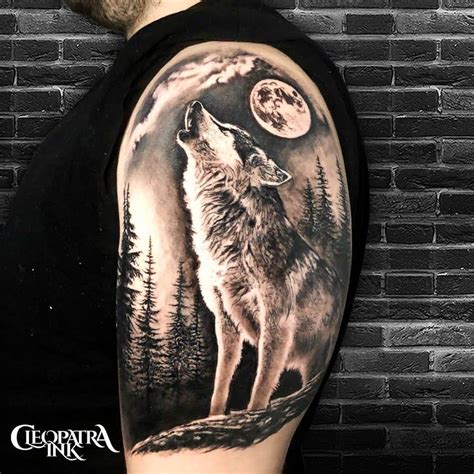 30+ Wild Wolf Tattoo Design Ideas For Women and Men | Lone wolf tattoo ...