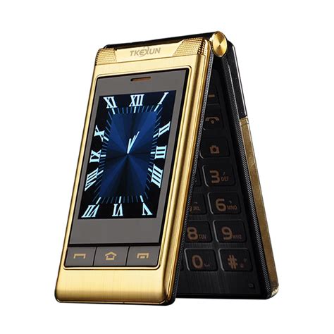 TKEXUN G10 3.0" Double Dual Screen Dual SIM Card Long Standby Touch ...