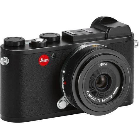 Leica CL Mirrorless Digital Camera with 18mm Lens Starter Bundle (Black ...