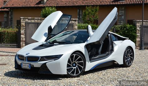 DRIVEN: BMW i8 plug-in hybrid sports car in Milan