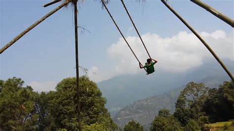 Tradition Of Playing Swing Dashain Ping In Nepal | 10 Photos