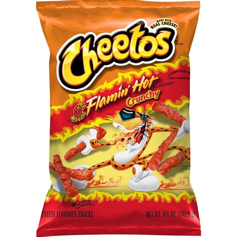 Buy Cheetos Flamin' Hot Chips, Gluten Free Snacks, 8.5oz Bag Online at ...