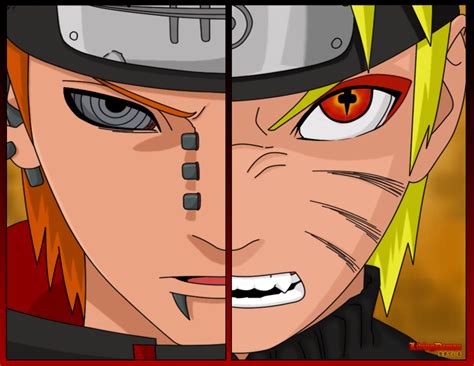 meilleurs images du manga naruto: naruto vs pain