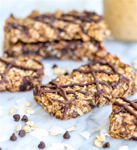 Homemade Peanut Butter Granola Bars Recipe - JoyFoodSunshine