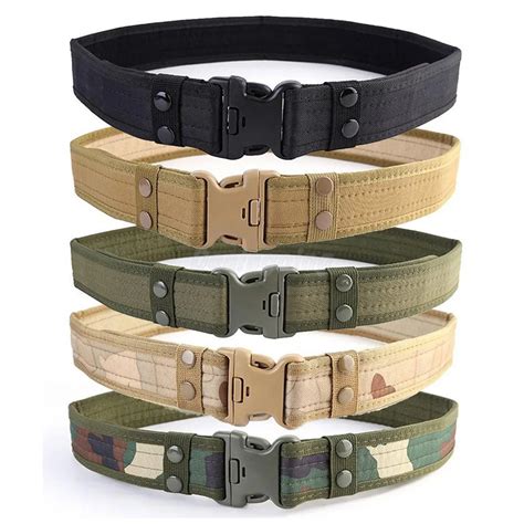 Blackhawk Camouflage Mens Army Military Tactical Belt Adjustable Nylon ...