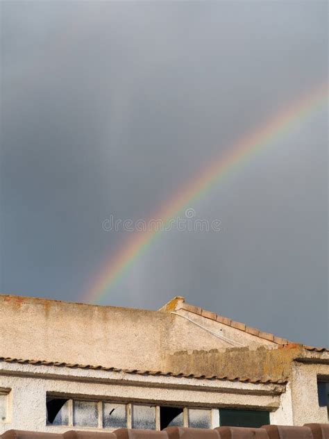 Rainbow after raining stock photo. Image of rainbow - 273006528