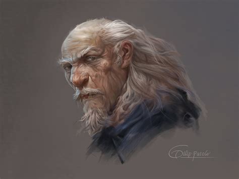 ArtStation - Old Man Character Concept