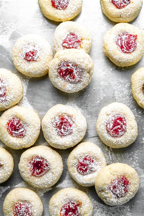 Guava Cream Cheese Thumbprint Cookies - Masala and Chai