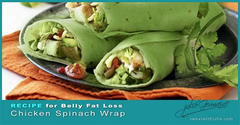 Chicken Spinach Wrap