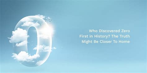 Who Discovered Zero First in History | Sakal India Foundation