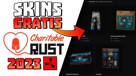 🆓SKINS GRATIS CHARITABLE RUST 2023🆓 - YouTube