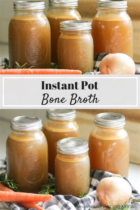 Instant Pot Bone Broth - Jenuine Home