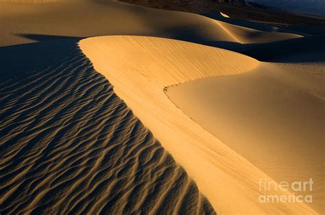 Sand Dune Formation At Death Valley Photograph by Marcus W Reinkensmeyer