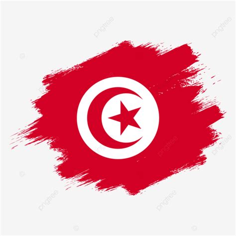 Tunisia Vector Flag, Flag, Vector Flag, Grunge Flag PNG and Vector with ...