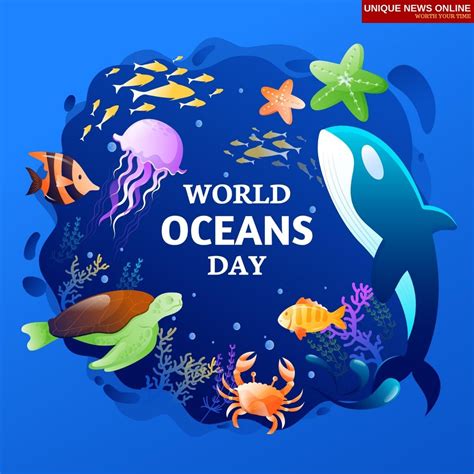 World Oceans Day 2021 Theme, Quotes, Slogan, Wishes, Images, Drawing ...