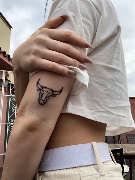 BULL tattoo | Bull tattoos, Bull skull tattoos, Taurus tattoos