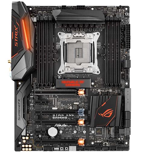 ASUS X99 Motherboards For Broadwell-E Unveiled - ROG STRIX X99 Gaming ...