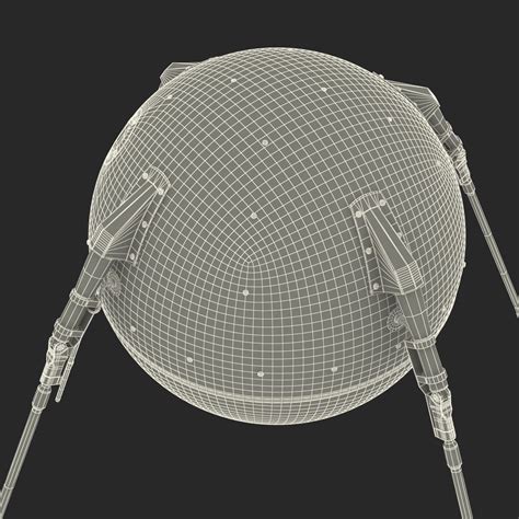 Sputnik 1 3D Model $59 - .max .ma .3ds .obj .c4d - Free3D