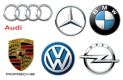 German Car Brands, Companies and Manufacturers | Car brands - car logos ...