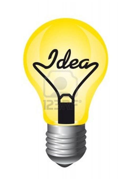 lightbulb thinking clipart - Clipground