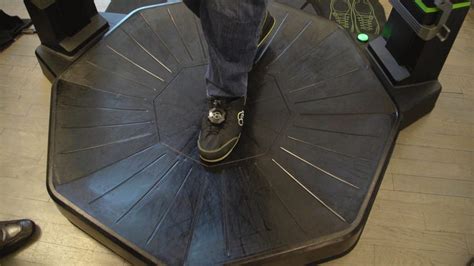 360-degree VR treadmill is finally available - Video - CNET