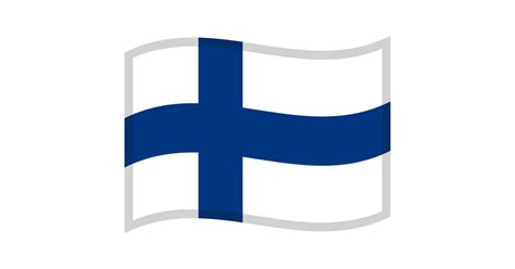 🇫🇮 Flag: Finland Emoji, FI Flag Emoji, Finnish Flag Emoji