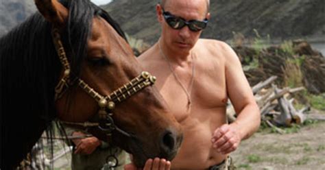 Putin Shows Some Skin in Siberia - CBS News