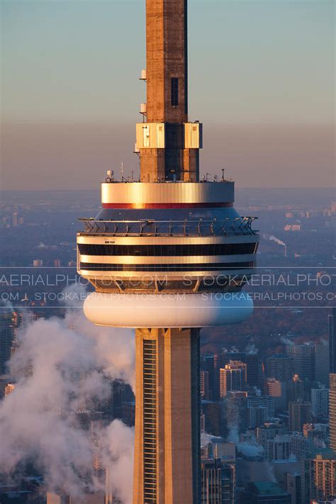 Aerial Photo | CN Tower at Sunset